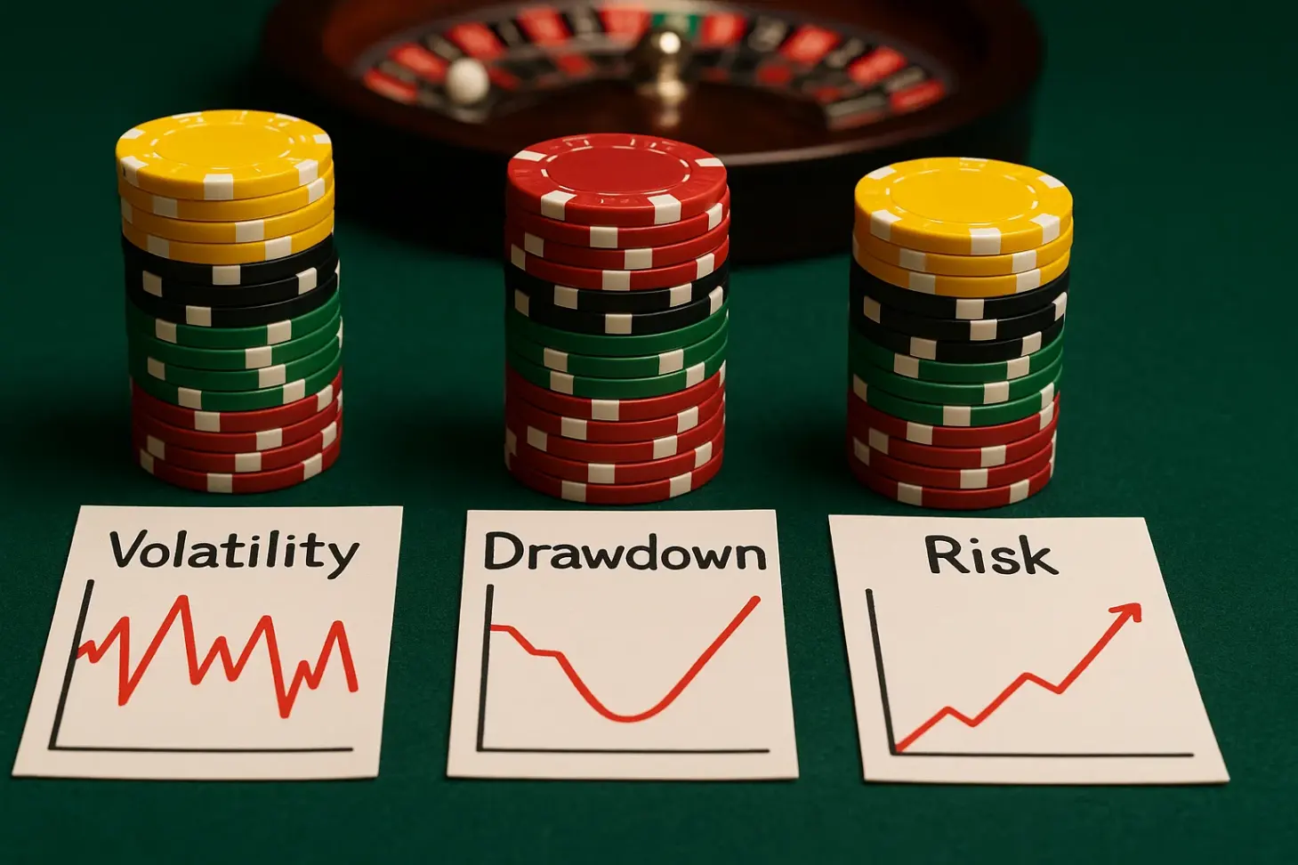 Сравнение систем ставок: волатильность, просадка и риск Сравнение систем ставок: волатильность, просадка и риск