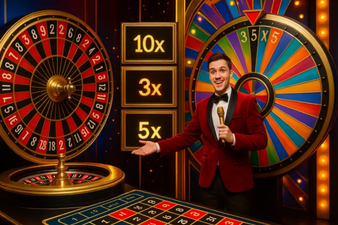 Лайв-рулетка и игровые шоу: множители и шансы